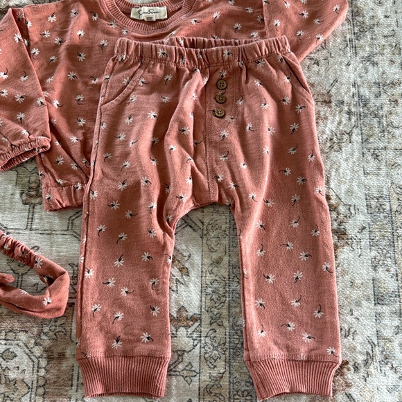 Jessica Simpson Baby Girl 3 Piece Set - Picture 7 of 10
